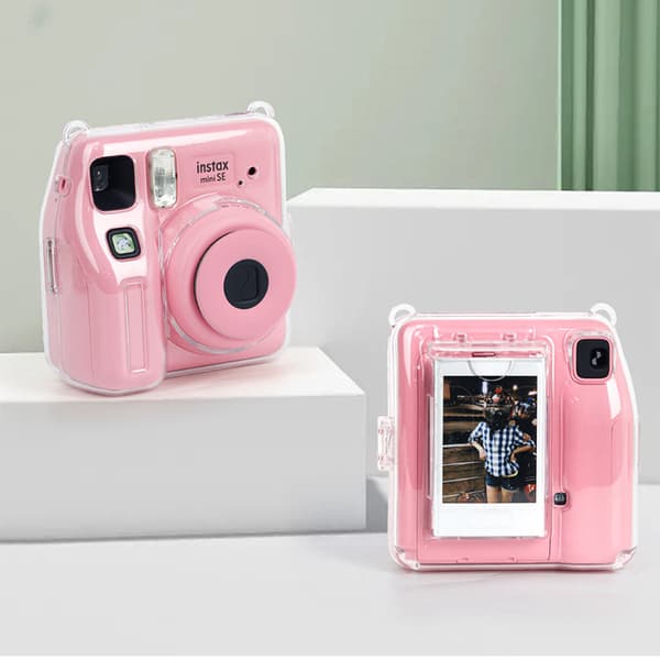 INF Instax Mini SE kameraveske med tilbehør Rosa