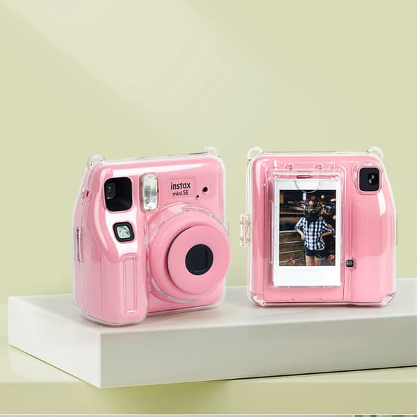 INF Instax Mini SE kameraveske med tilbehør Rosa