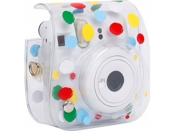 LoveInstant Case Case Cover for FujiFilm INSTAX Mini 12 / Colorful Dots