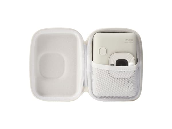 Fujifilm instax mini LiPlay kotelo - MISTY White (valkoinen)