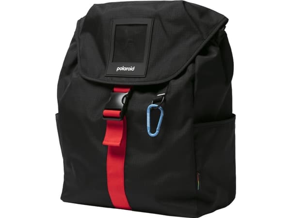 Polaroid Ripstop Backpack Black/Multi, Backpack, Polaroid, Shoulder strap, Black, Multicolour