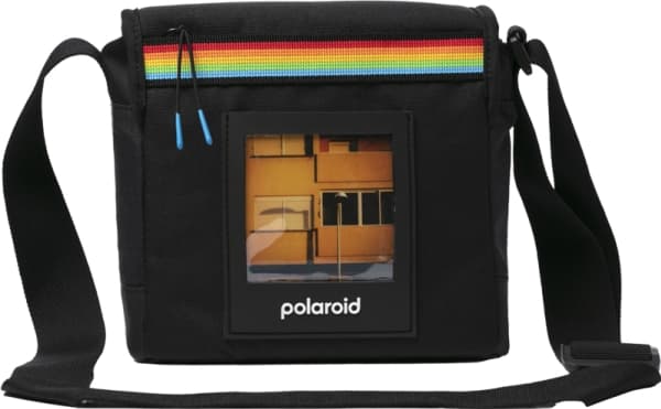 Polaroid Box Bag for Now and I-2 Black, Skuldertaske, Polaroid, i-Type, 600 kamerat, Skulderrem, Sort