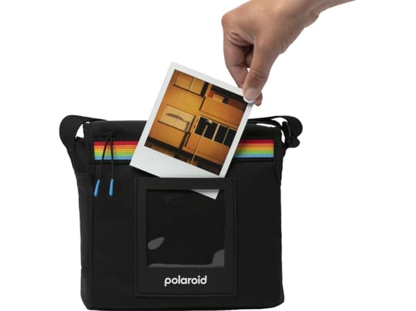 Polaroid Box Bag for Now and I-2 Black, Skuldertaske, Polaroid, i-Type, 600 kamerat, Skulderrem, Sort