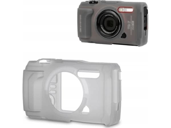 JJC Cover Case Cover Silikon For Olympus Tough Tg-7 Tg7 / Jjc / Scc-tg7 kamera