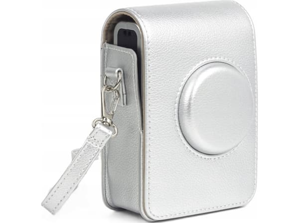 Pokrowiec LoveInstant Asia Pokrowiec Futerał Case Osłona Torba Do Fujifilm Fuji Instax Mini Evo / Srebrny