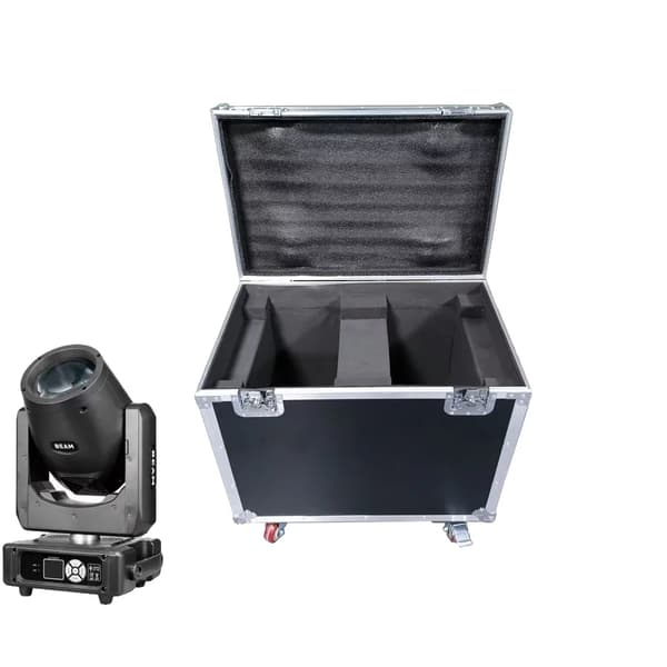 Flight Case til Mini Beam 230W Moving Head Light, Holdbar Beskyttelse, Nem Transport,1 Flightcase kun