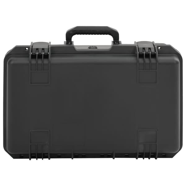 vidaXL transportabel flightcase 55x35x22,5 cm PP sort