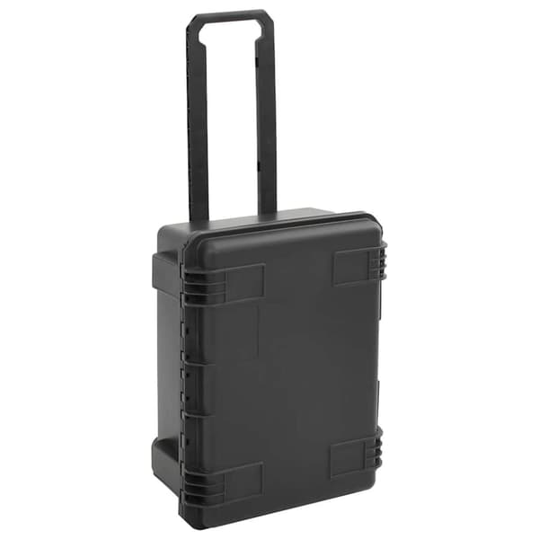 vidaXL transportabel flightcase 54x41,5x29 cm PP sort