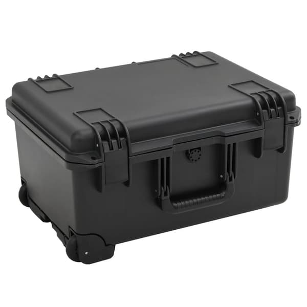 vidaXL transportabel flightcase 54x41,5x29 cm PP sort