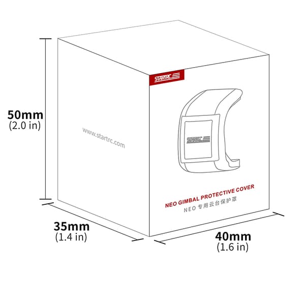DJI NEO Gimbal Protector Cover Linsskydd för Drönarkamera - Grå 0