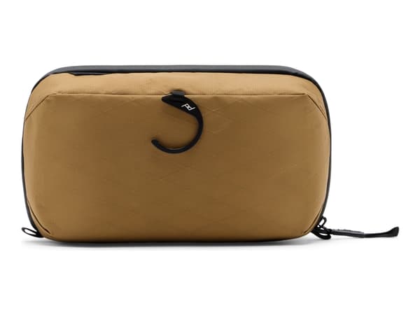 Peak Design Wash Pouch -toilettilaukku, hiekanruskea
