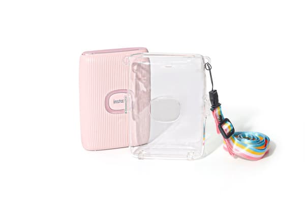 INF Kristallinkirkas suoja: Instax Mini Link 2 -kotelo