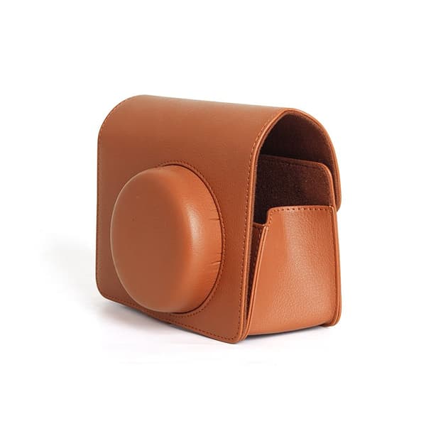 INF Vintage PU-nahkainen kameralaukku leveälle 400