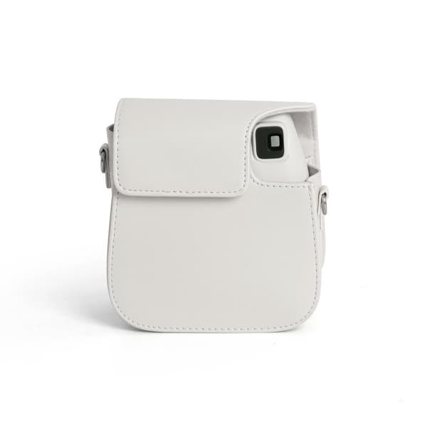 INF Vintage PU læder kamerataske til Instax Mini SE/7+ - Grå