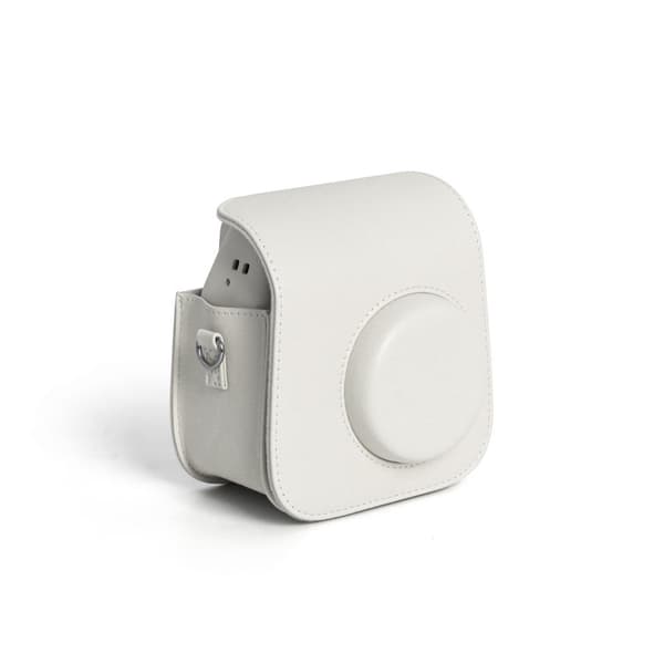 INF Vintage PU læder kamerataske til Instax Mini SE/7+ - Grå