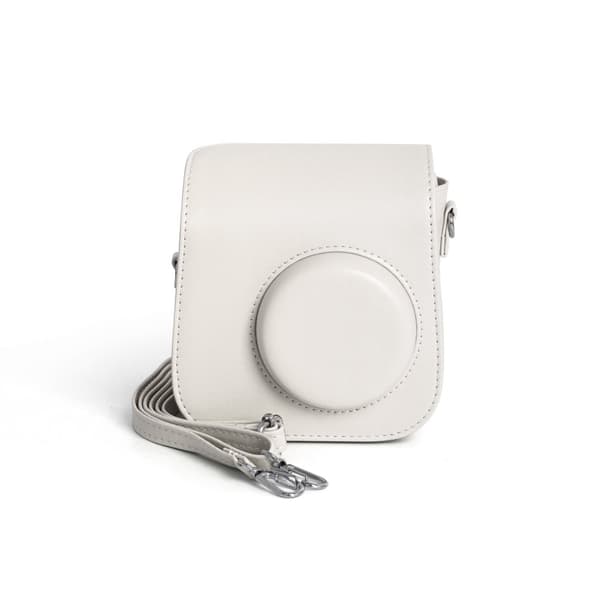 INF Vintage PU læder kamerataske til Instax Mini SE/7+ - Grå