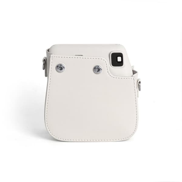INF Vintage PU læder kamerataske til Instax Mini SE/7+ - Grå