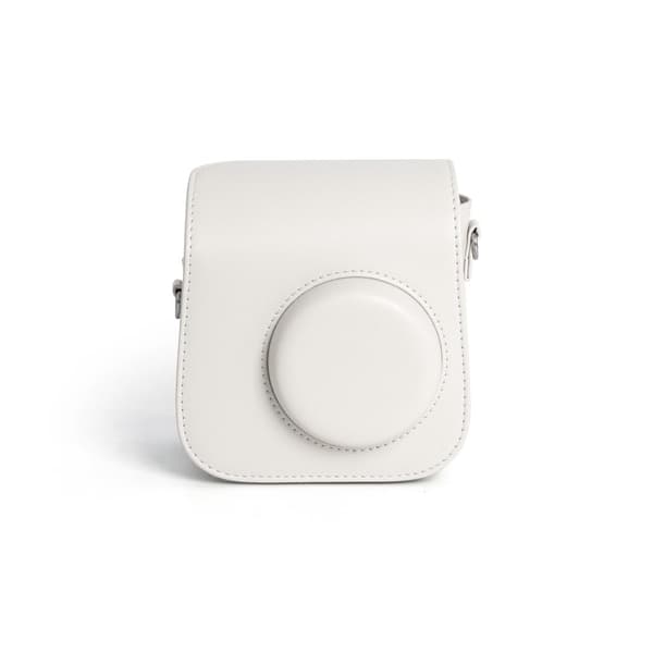 INF Vintage PU læder kamerataske til Instax Mini SE/7+ - Grå