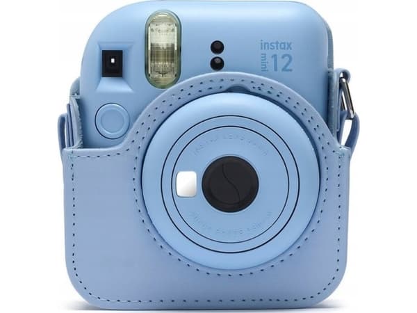 Fujifilm Instax - Eske for kamera - kunstlær - pastellblå - for Instax Mini 12