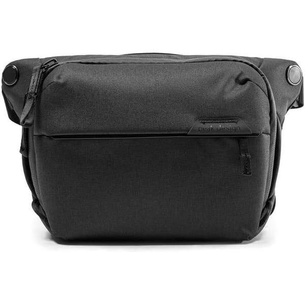 Axelväska - Peak Design - Everyday Sling 6L v2 - Svart - Fack för linser - Vattentålig