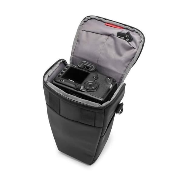 Axelväska - MANFROTTO - Advanced Holster L III - Svart - 2 modulära fickor - Regnskydd