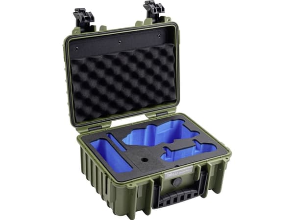B&amp;W Type 3000 case for DJI Air 3 (brown and green)