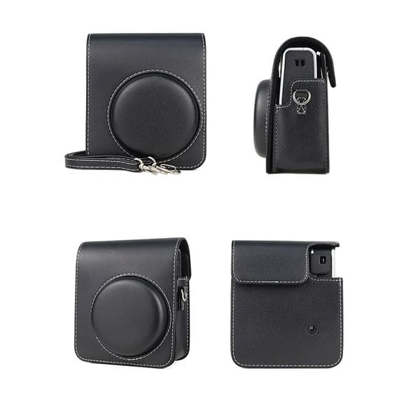 INF Vintage-tyylinen PU-nahkainen kamerakotelo Instax Mini 40:lle