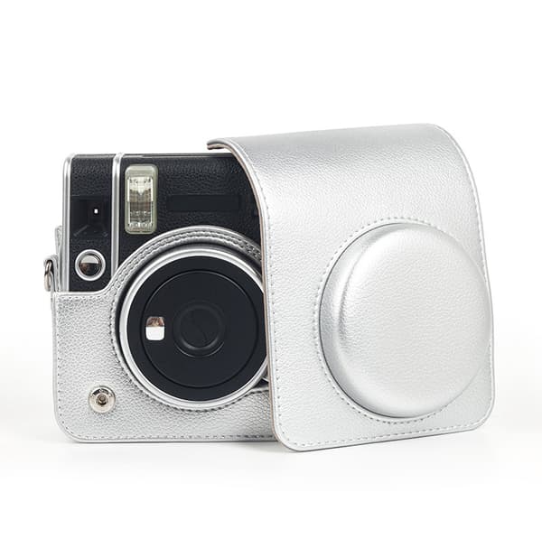 INF Vintage-tyylinen PU-nahkainen kamerakotelo Instax Mini 40:lle