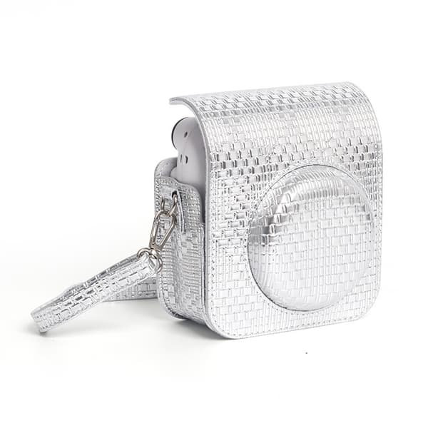 INF Mini 12 Silver Checkerboard Kameraväska