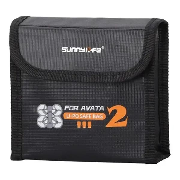 Batteriveske Sunnylife for DJI Avata 2 (for 3 batterier)