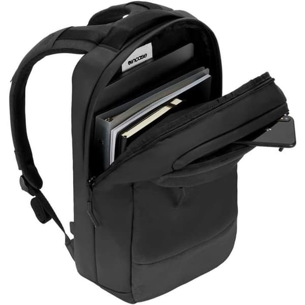 Ryggsäck - INCASE - City Compact - För MacBook Pro 15" och iPad - Svart - Vadderad och rymlig