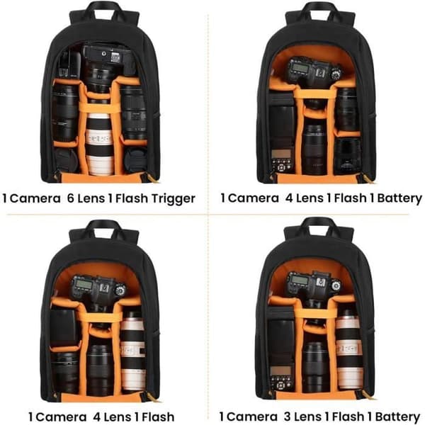 TARION Rygga för DSLR-kamera med stor kapacitet TB-02