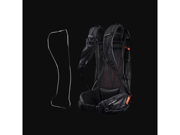 PGYTECH OnePro Flex, Ryggsäck, Universal, Fack för bärbar dator, Svart, Orange
