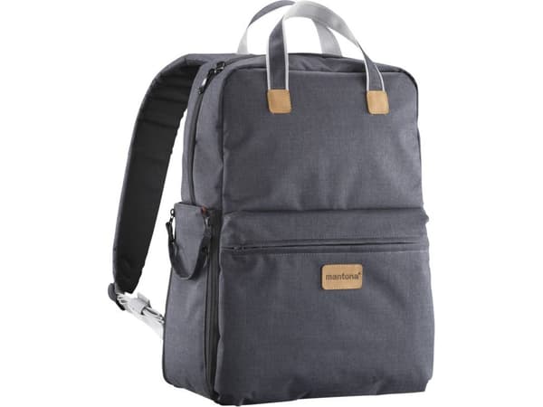 Walimex Mantona Urban Companion fotoryggsekk og veske, antrasitt, 450 mm (1021345)