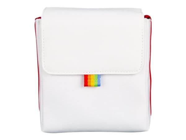 Polaroid - Bærepose for kamera - polyester - hvit, rød - Polaroid Rainbow Branding - for Now