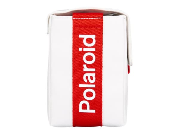 Polaroid - Bærepose for kamera - polyester - hvit, rød - Polaroid Rainbow Branding - for Now