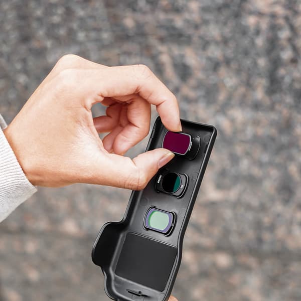 INF Stilfuld Twill Beskyttelsesetui til DJI Pocket 3 Sort