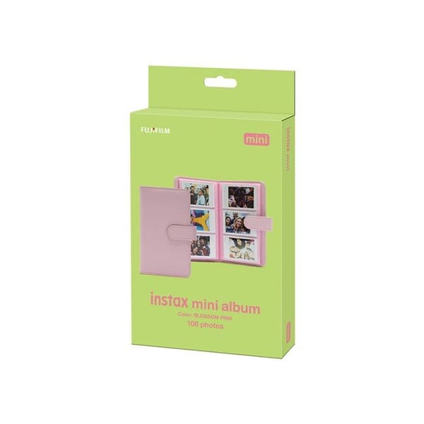 Väska, omslag, fotofodral - video Fujifilm Album mini 12 rosa