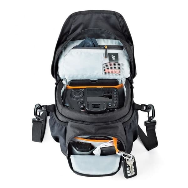 Axelväska för hybrid- och reflexkameror - LOWEPRO - Väderskydd - Svart