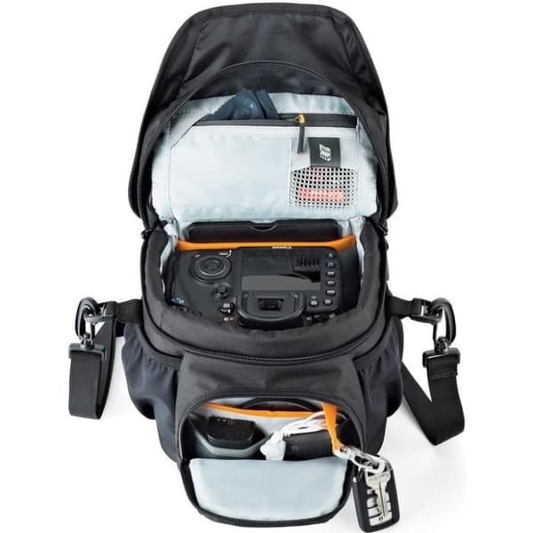 Axelväska för hybrid- och reflexkameror - LOWEPRO - Väderskydd - Svart