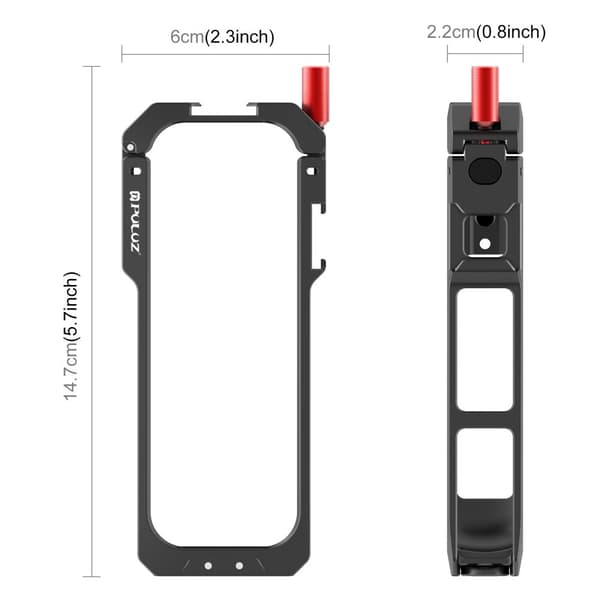 INF Insta360 X5 Aluminium Alloy Cage Protective Frame