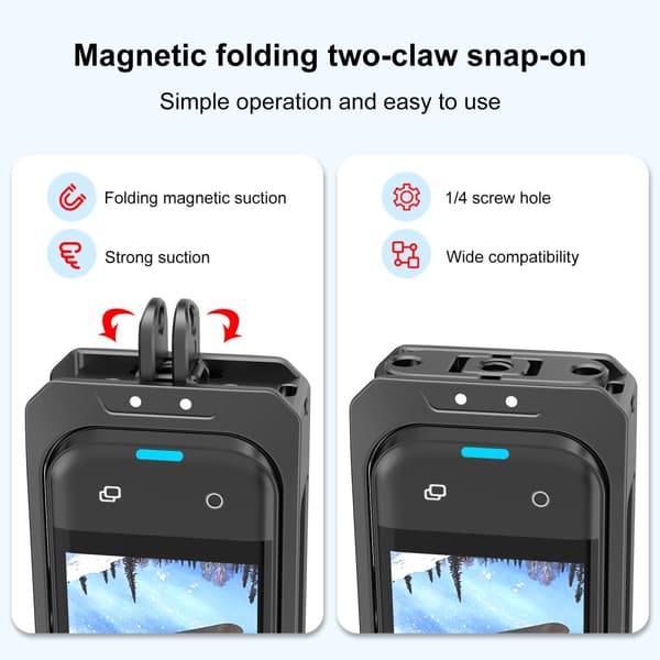 INF Insta360 X5 Aluminium Alloy Cage Protective Frame
