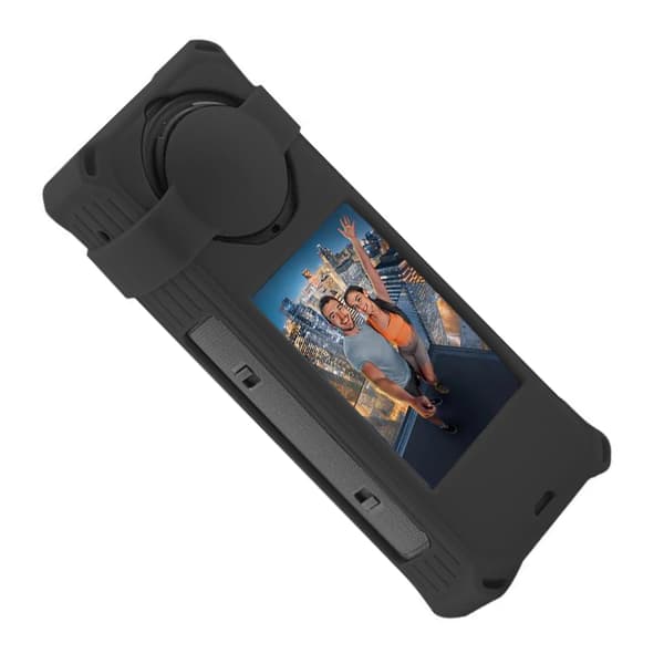 INF Silikoninen suojakotelo Insta360 X5 -kameralle Musta