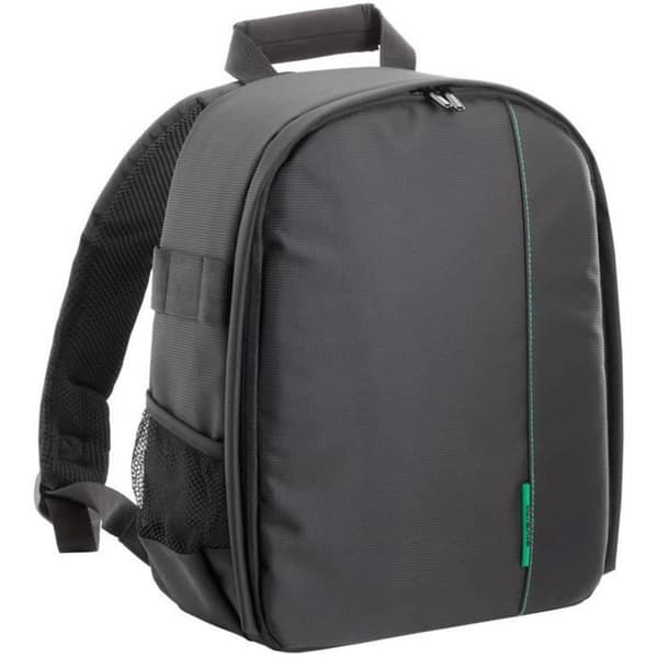 RIVACASE Medium ryggsäck för digitala systemkameror (Canon, Nikon, Sony Pentax) + 4 objektiv