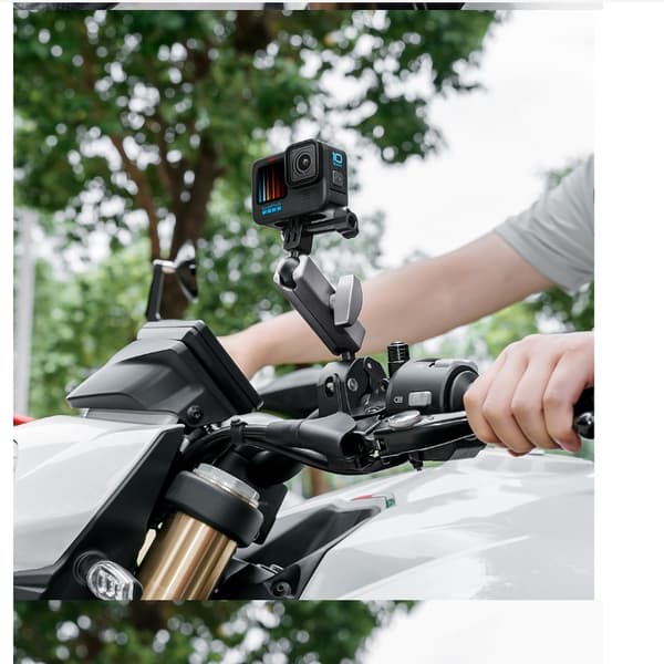INF 360° Roterande Dubbel Kulhuvudfäste för Insta360 & GoPro
