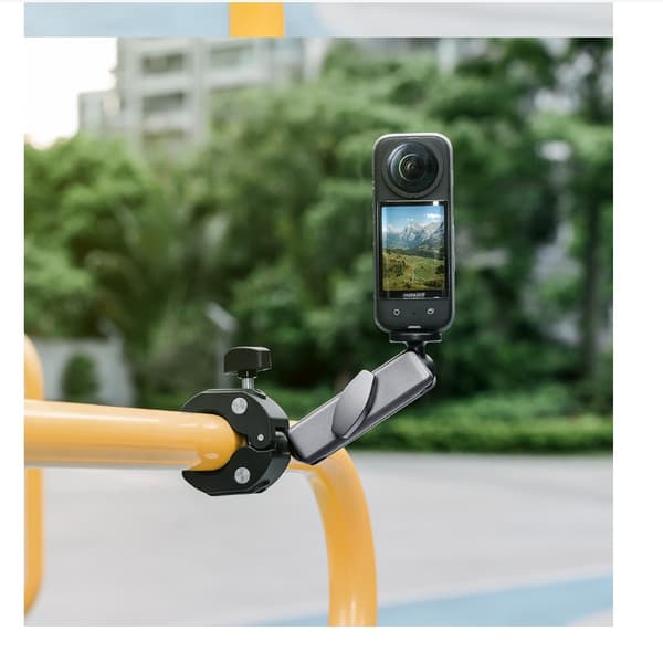 INF 360° Roterande Dubbel Kulhuvudfäste för Insta360 & GoPro