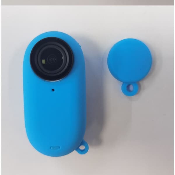 INF Insta360 Go3s Linsebeskytter: Beskytt Kameraet Ditt Blå