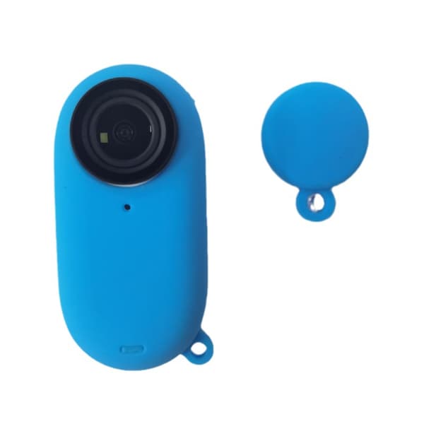 INF Insta360 Go3s Linsebeskytter: Beskytt Kameraet Ditt Blå