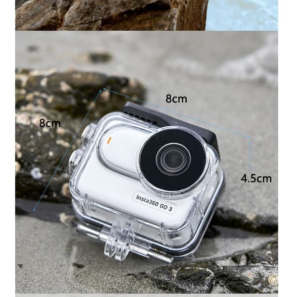 INF Insta360 Go3s Vattentätt Fodral: Dyk Djupare, Fånga Mer