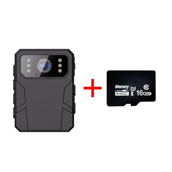 INF 4K HD Body Worn Kamera med Klips & 16G Hukommelseskort